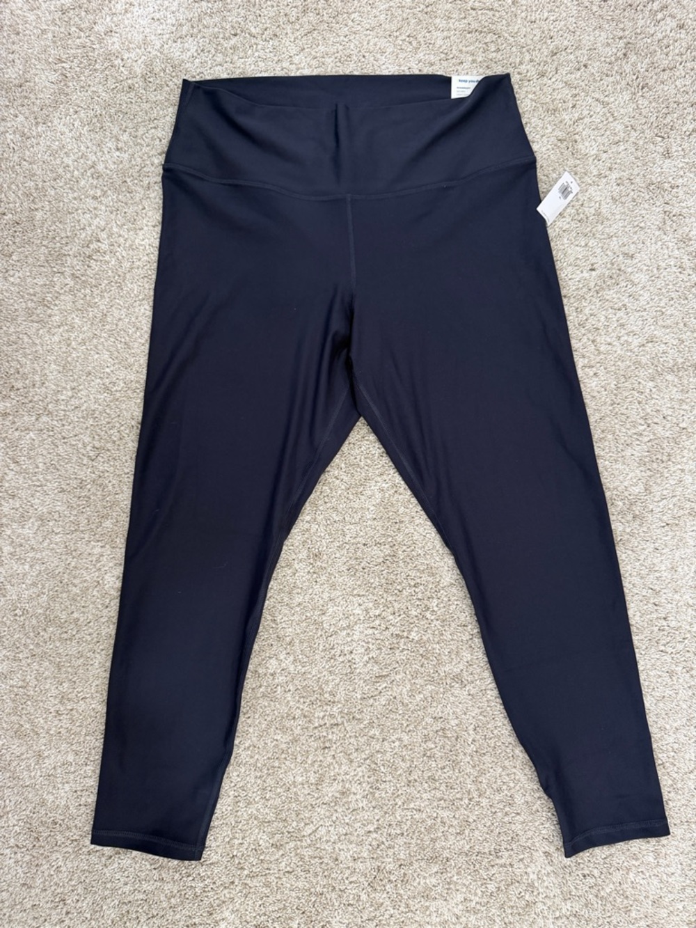 Old Navy Blue 7/8 Ankle PowerSoft Leggings